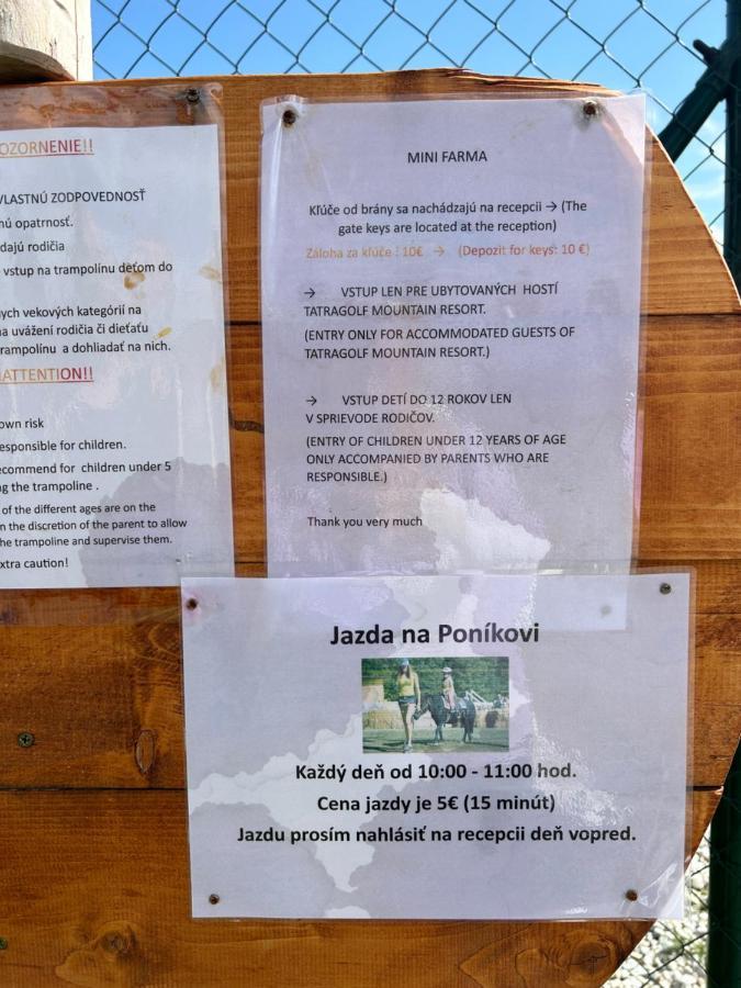Apartliv Vel'ka Lomnica Exteriör bild